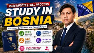 Cheapest European Country to Study in Europe 2026 | Study In Bosnia | Without English Test