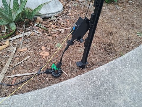 N9SAB End Fed Random Wire EFRW 100W CW Prototype. - YouTube