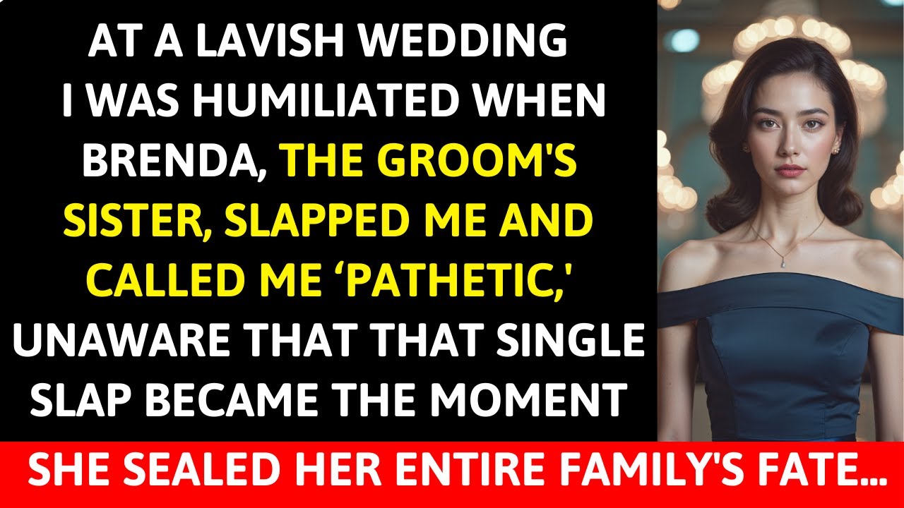 I Was Slapped by the Groom’s Sister at the Wedding. That Was When She Sealed Her Family’s Fate