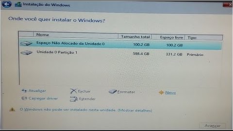 Corrigir erro Windows não pode ser instalado no disco estilo partição GPT Passo a Passo