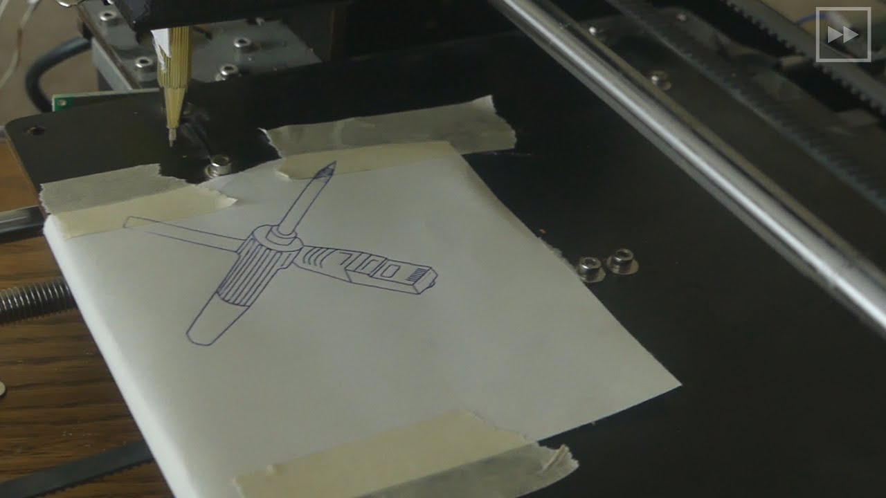 BitBastlei #395 - 3D-Drucker als Stift-Plotter