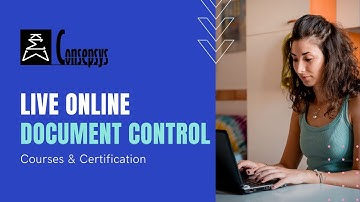 Document Control Training Course - Live Online Virtual Classroom