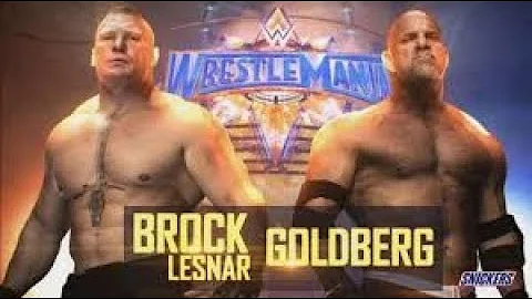 FULL MATCH - Goldberg vs. Brock Lesnar - Mega Match: Survivor Series