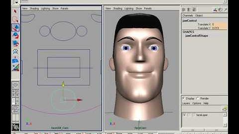 Facial Animation and Lip Sync. Part 20. Autodesk Maya