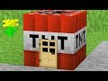 HOW TO LIVE INSIDE A TNT IN MINECRAFT!