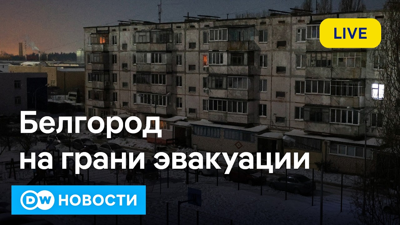 🔴Тьма и мороз в Белгороде: жители на грани эвакуации. Покушение на Алексеева – заказ СБУ? DW Новости