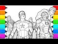 The Avengers Superhero Coloring Pages