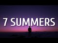 Morgan Wallen - 7 Summers (Lyrics)