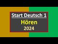 Start Deutsch A1 Hören Modelltest 2024 mit Lösungen am Ende || Sample Paper || Vid - 204