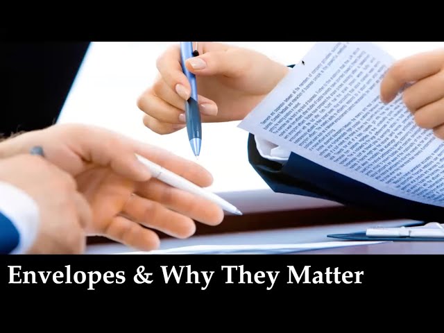 Envelopes & Why They Matter | Who cares about the ...