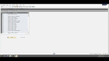 SAP TCode -- "OB13"