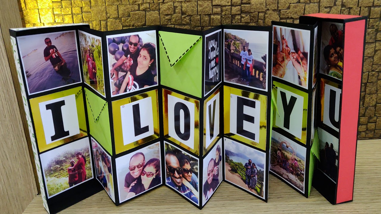 PhotoBox anniversary gift handmade box love gift birthday