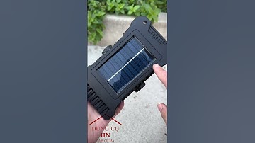 Đèn led kẹp cảm biến chuyển động, sử dụng năng lượng mặt trời #dungcuhn #dungcutienich #shortvideo
