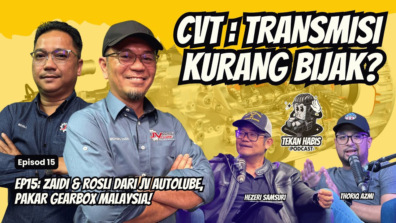 EP15: Zaidi & Rosli Dari JV Autolube, Pakar Gearbox Malaysia!