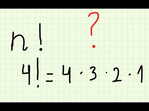 Intuitive explanation for factorial. COMBINATORICS 1.