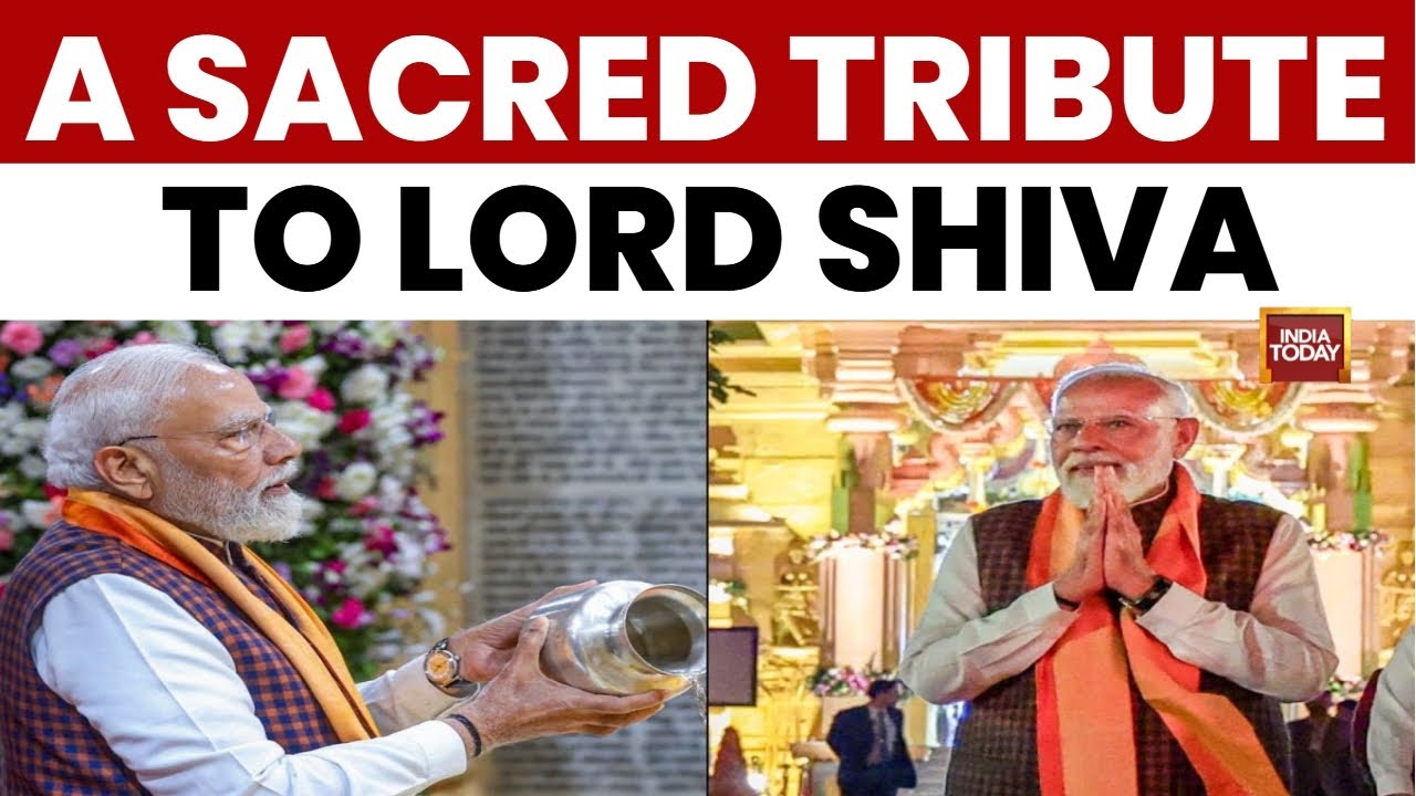 PM Modi at Somnath for 1000-Year Resilience Festival, Har Har Mahadev Chants Echo In Somnath