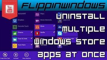 Windows 8.1 | How To Uninstall Multiple Store Apps At Once
