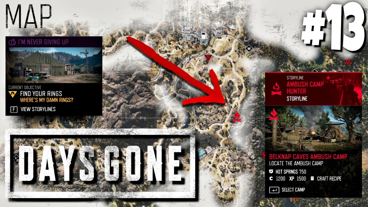 NERO Checkpoints, Ambush Camps, Hordes & More! | DAYS GONE (Full Gameplay)