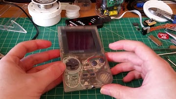Digital RGB Backlit Biverted Gameboy Pocket