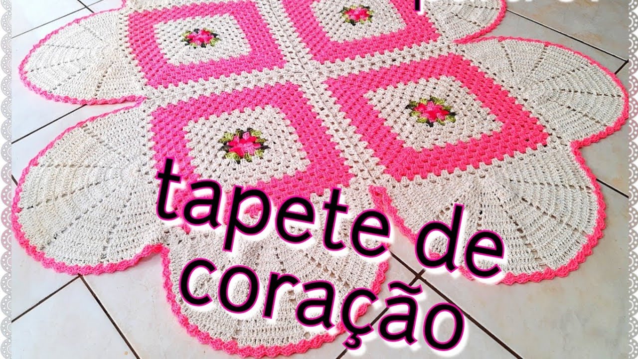 tapete coração (01)♥️ versão (destro)