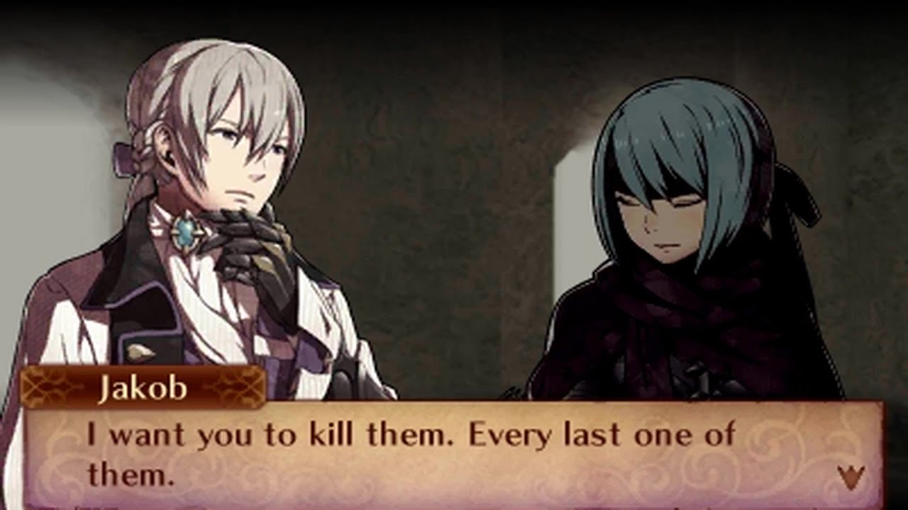 Fire Emblem Fates: Conquest - Beruka & Jakob Support Conversations