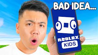 I Tried Roblox Kids... screenshot 5