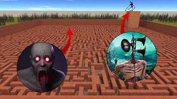 SCARIEST SIREN HEAD VS SCP-096??! In Garry