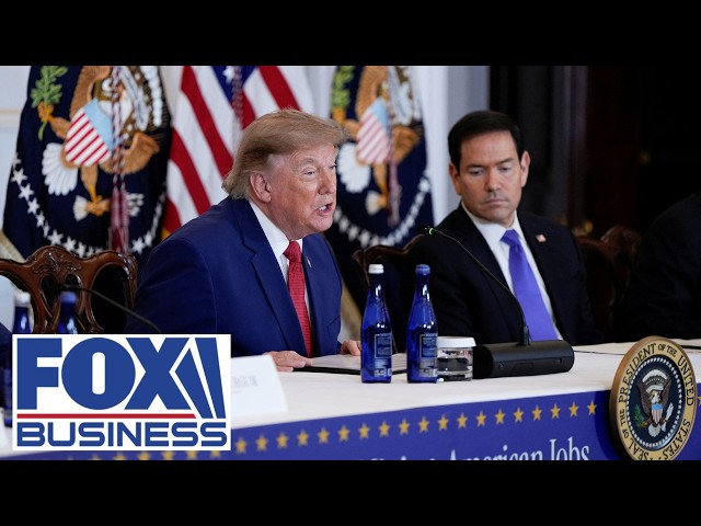 WATCH: Trump participates in an American Mining Industry Roundtable