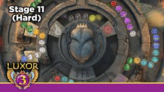 LUXOR 3 (PC) – STAGE 11 (Hard Mode)