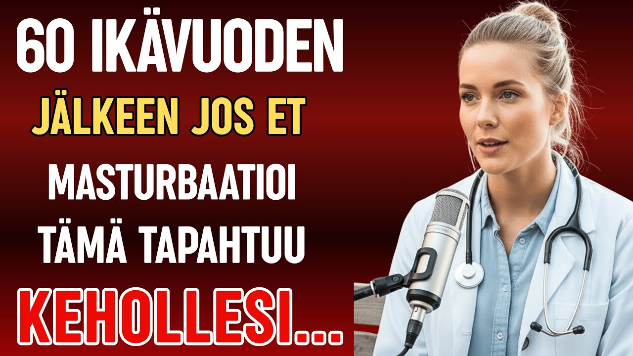 Urologi: Jos et masturbaatioi 60 ikävuoden jälkeen, tämä tapahtuu | Tri Emilia Lahtinen