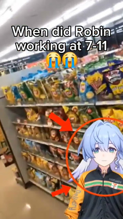 Robin in 7-11😭 #honkaistarrail #honkai #hsr #hoyoverse #mihoyo