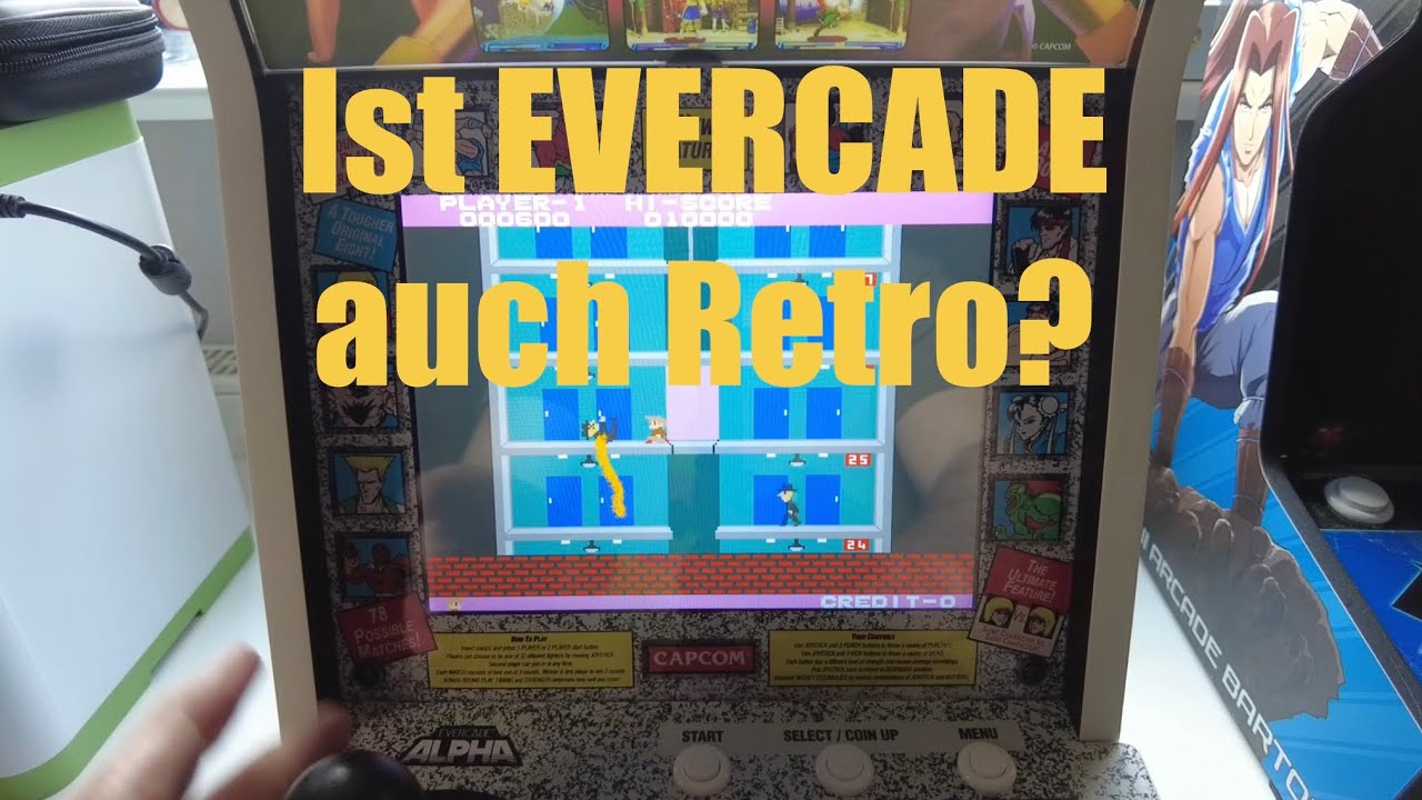 Evercade auch Retro?
