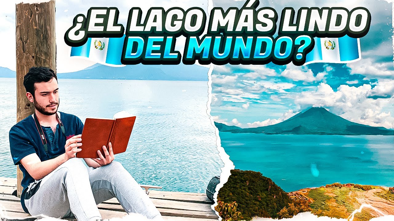 ¿EL LAGO MÁS LINDO del MUNDO? | Lago Atitlán, Guatemala 🇬🇹