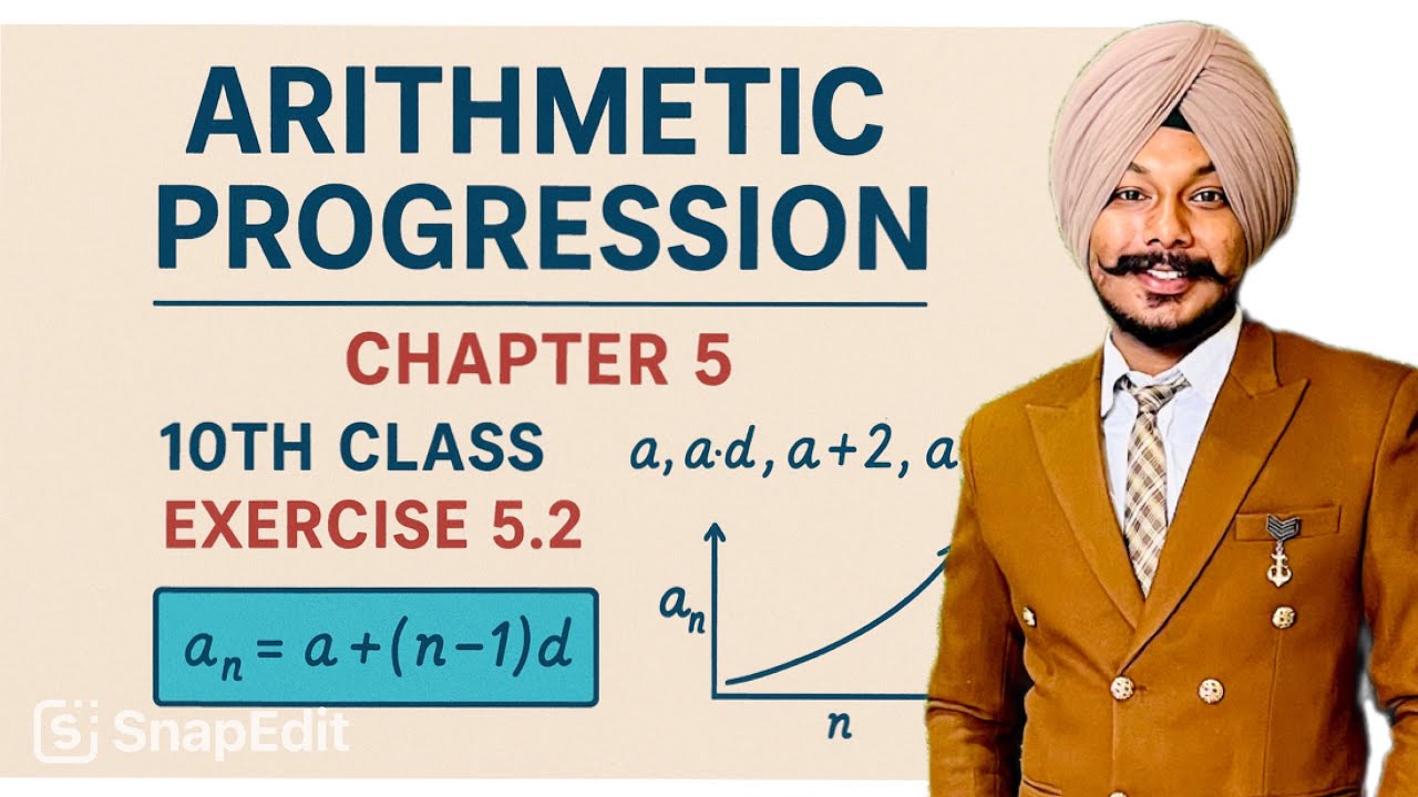 Class 10 Maths | Arithmetic Progression | Ex 5.2 Full Solution - YouTube