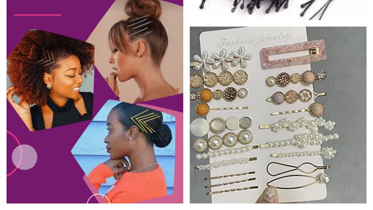 HOW TO PLACE BOBBY PINS & HAIR PINS ON YOUR HAIR fashion trending 