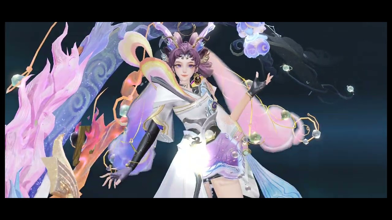 Hiệu ứng trang phục Violet Vọng nguyệt Long cơ