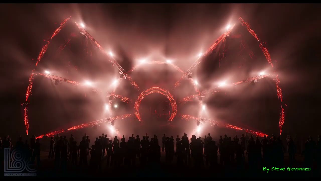 Lighting for Spider Stage by ArtMax Engineering