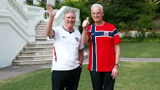 UK, Norway PMs banter ahead of World Cup quarter-final showdown