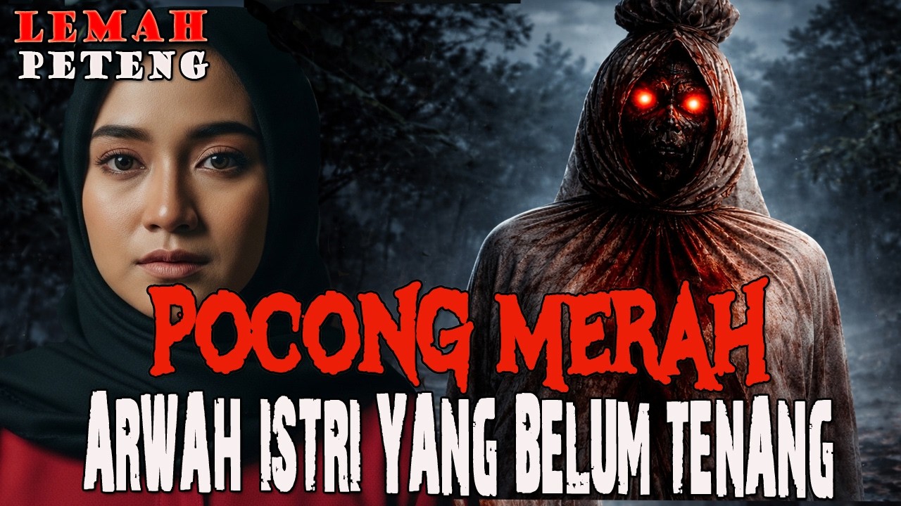 POCONG MERAH ARWAH ISTRI YANG SELALU DATANG UNTUK MENUNTUT KEADILAN