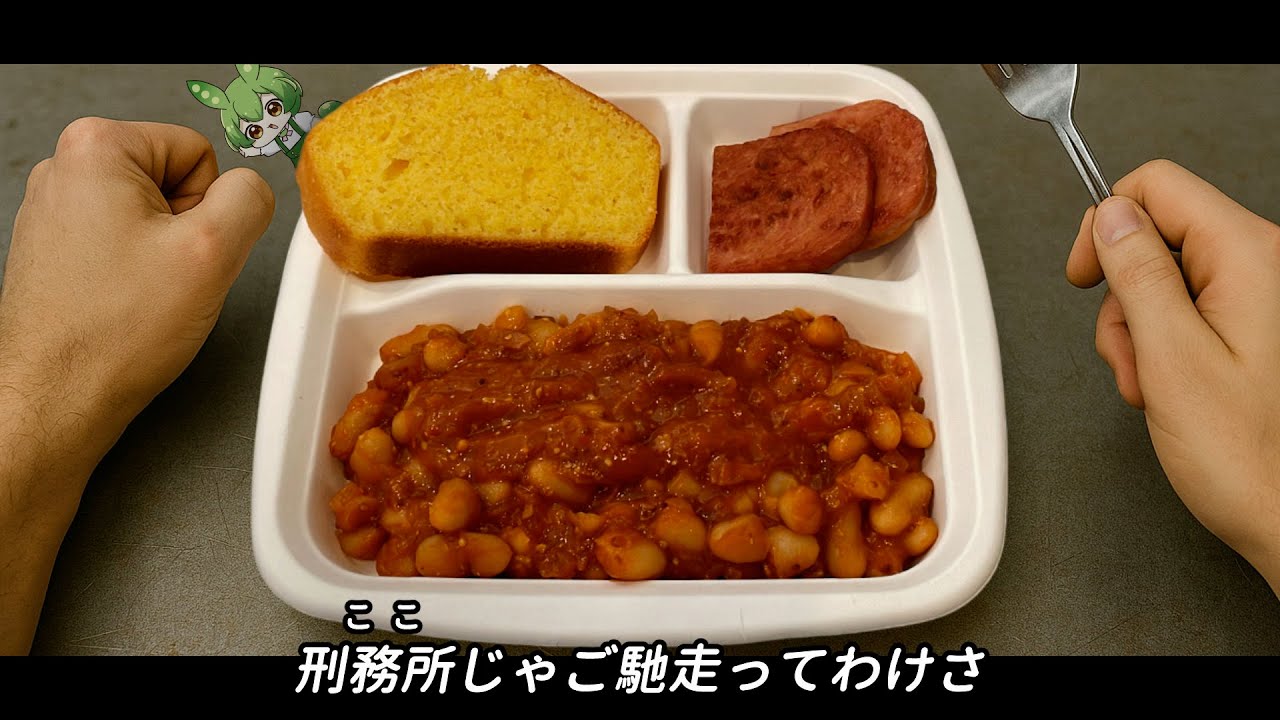 映画でアメリカの囚人が食べてるヤツ【再現料理】