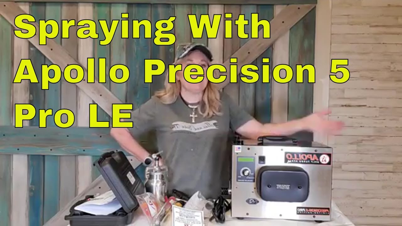 The Apollo Precision5 Pro LE Sprayer apollosprayers furnitureartist