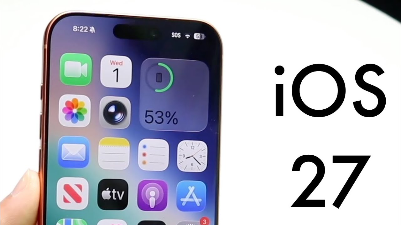 iOS 27 будет ПОТРЯСАЮЩЕЙ!