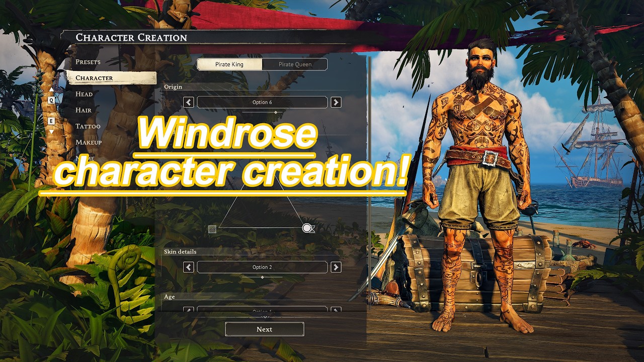 Windrose Character Creation – Full Customization Guide & Presets - YouTube
