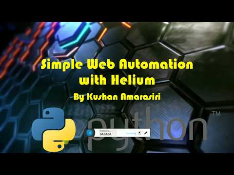 Simple Web Automation with Helium