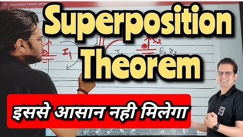 Superposition Theorem! #bedkdian #mjpru #bsc2ndsemester #superpositiontheorem