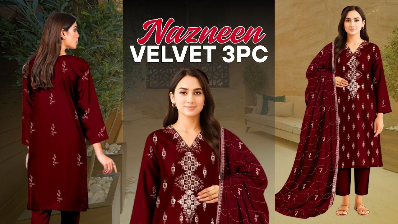 Sukaina N Fatima Presents: "Nazneen" - A Micro Velvet 9000 Masterpiece!