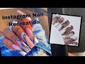 How I Make My Press On Nails | Instagram Nail Recreation | Press On Nails | Beginner Friendly