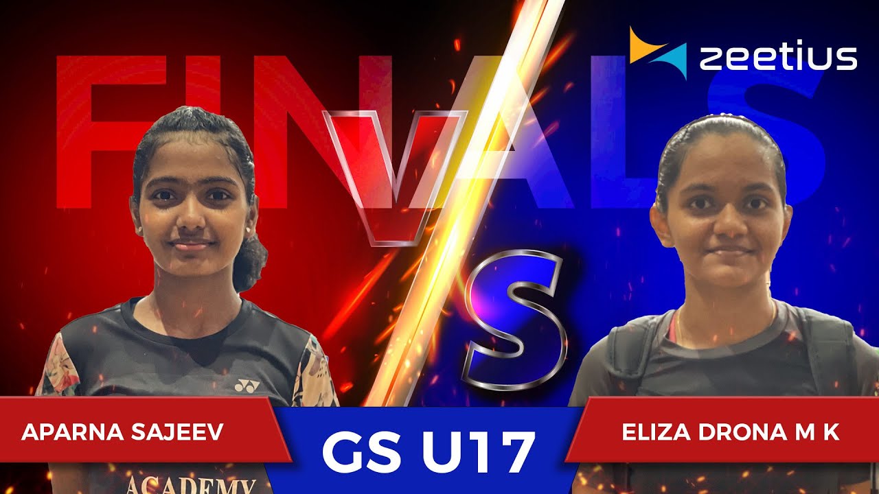 FINALS - GIRLS SINGLES U17 - KERALA STATE JUNIOR RANKING BADMINTON ...