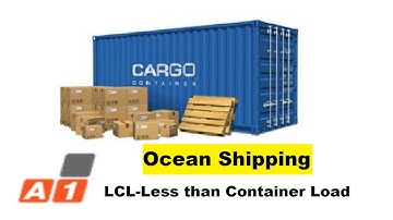Ocean Shipping. Less than container load. Ocean cargo and ocean freight shipping from Canada. LCL
