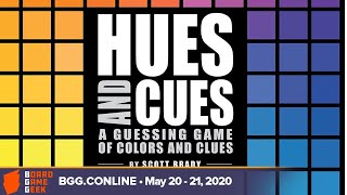 Hues & Cues - game overview at BGG.CONline May 20-21, 2020